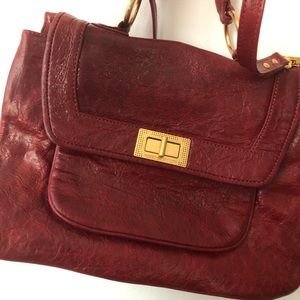 Rebecca Minkoff Red Satchel Like New